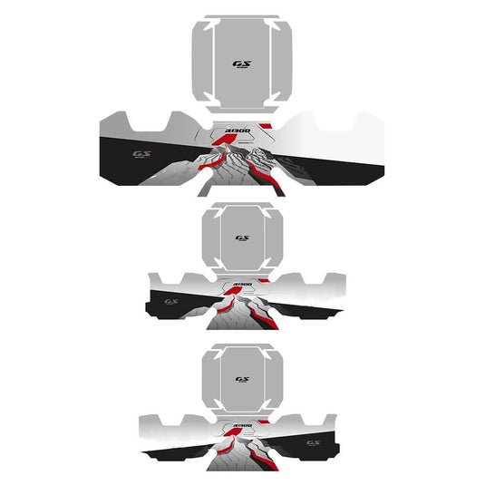 Kit Completo Autocolantes BMW R1300GS Adventure – estilo Racing Red