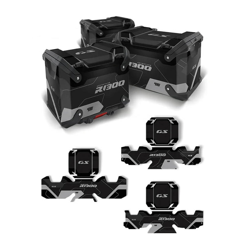 Load image into Gallery viewer, Kit Completo Autocolantes BMW R1300GS Adventure – estilo Triple Black
