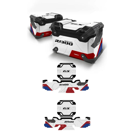 Kit Malas Laterais Autocolantes BMW R1300GS Adventure – estilo Trophykit