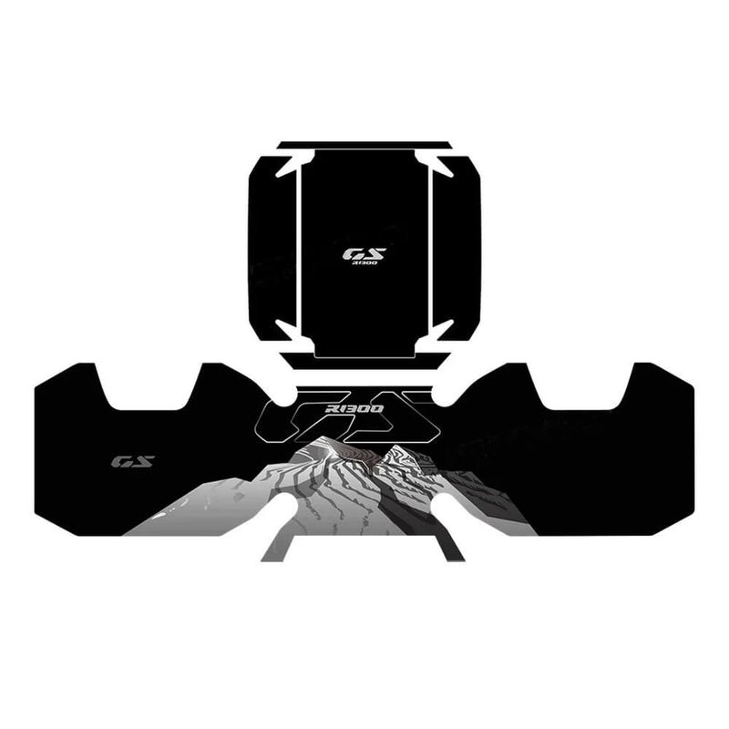 Load image into Gallery viewer, Kit Mala Superior Autocolantes BMW R1300GS Adventure – estilo Preto
