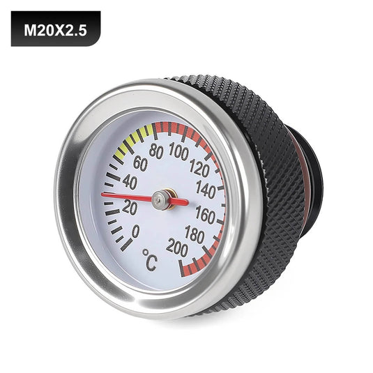 Tampa de depósito com termómetro 0-200°C - instalação em moto Honda Yamaha Kawasaki