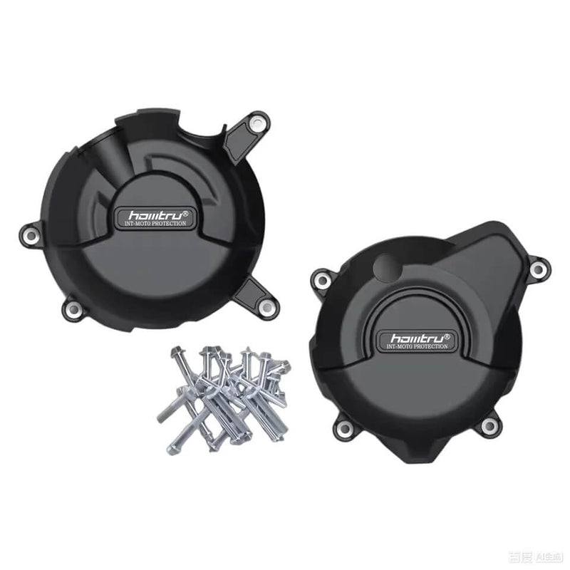 Carregue imagem no visualizador da galeriaCapa de Proteção de Motor CF MOTO 450SR 450NK 450MT 450SS - Preto Mate

