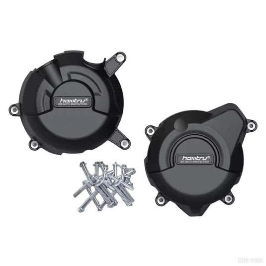 Capa de Proteção de Motor CF MOTO 450SR 450NK 450MT 450SS - Preto Mate