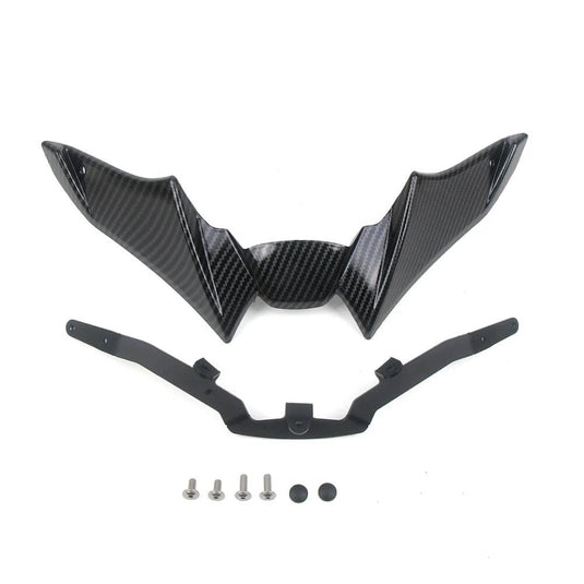 Spoiler frontal racing para MT-09 dimensões 42x24x8cm em ABS resistente