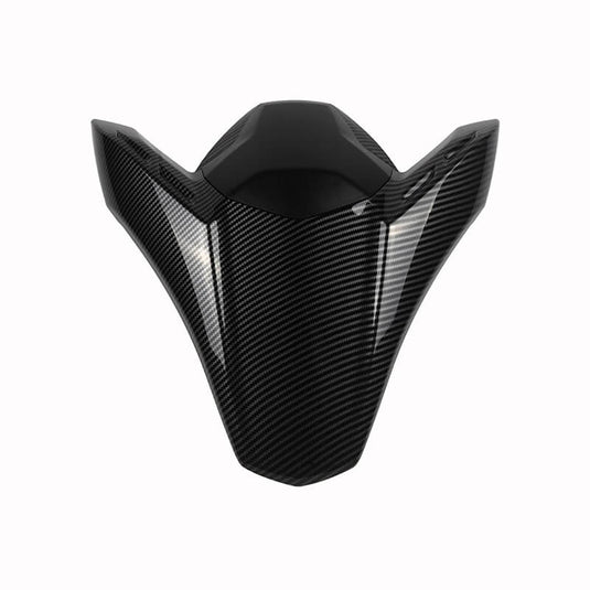 Tampa de assento branca para Kawasaki Z900 design desportivo 