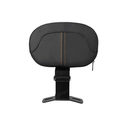 Encosto couro PU preto Harley Touring - vista completa acessório conforto