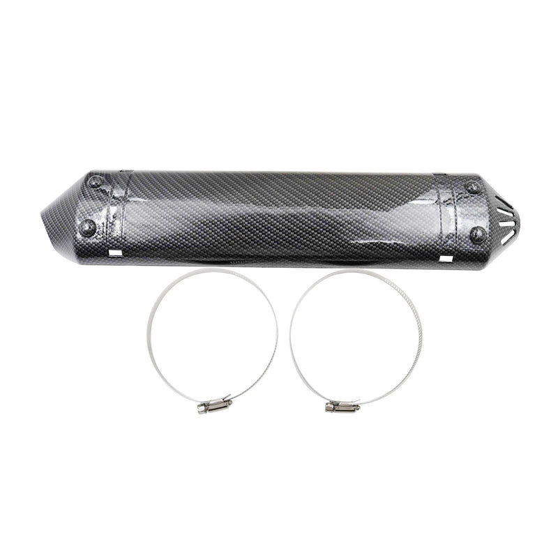 Load image into Gallery viewer, Guarda de escape KTM EXC TPI com fixação em aço inoxidável 
