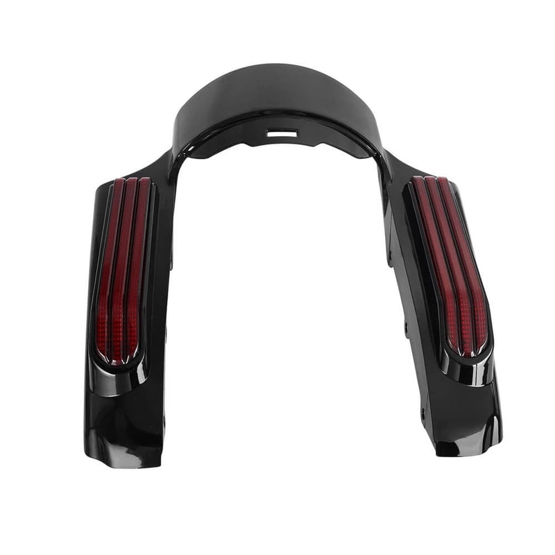 Carregue imagem no visualizador da galeriaInstalação direta sem modificações extensão guarda-lamas Harley Touring

