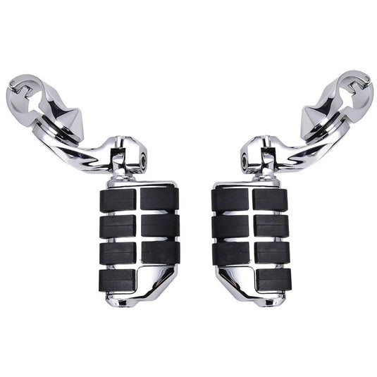 Conjunto completo de apoios de pés ajustáveis para guarda-motor Harley Davidson