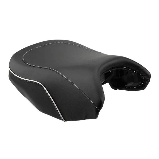 Detalhe espuma ergonómica banco BMW R1200GS alivia pressão no cóccix 