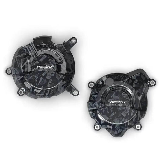 Capa de Proteção de Motor CF MOTO 450SR 450NK 450MT 450SS - Aspeto Metal Forjado