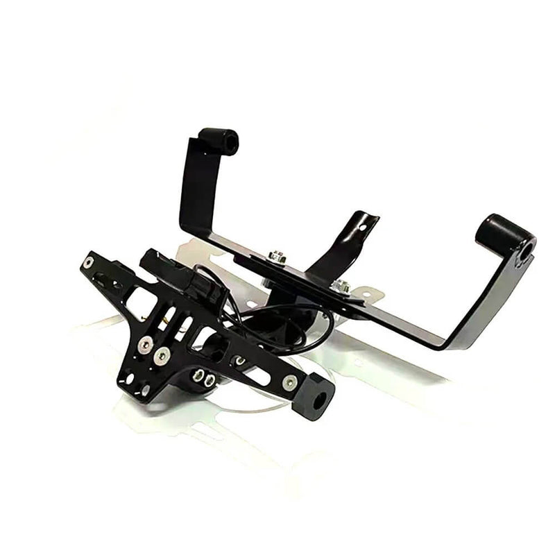 Load image into Gallery viewer, Suporte matrícula preto LED para Italjet Dragster 250i
