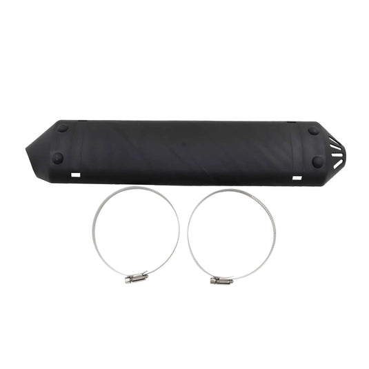 Proteção de escape para moto enduro KTM Husqvarna detalhe