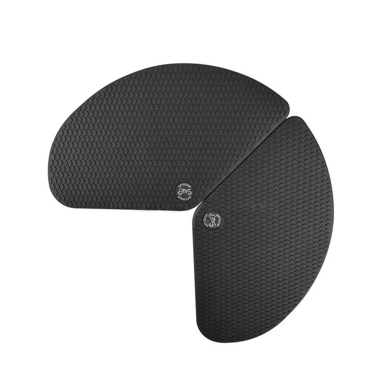 Load image into Gallery viewer, Detalhe da qualidade das proteções laterais Suzuki SV650
