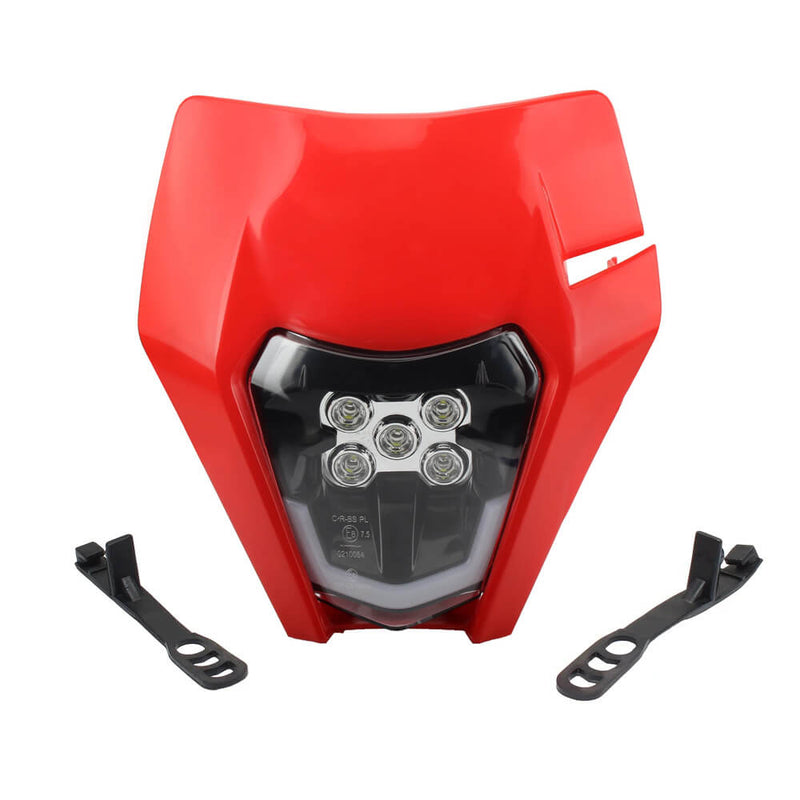 Load image into Gallery viewer, Farol LED 12V com montagem universal para dirt bike KTM

