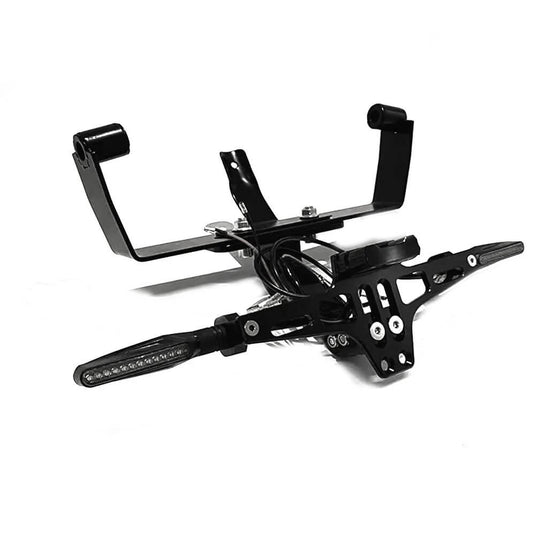 Kit completo suporte matrícula LED Italjet Dragster 125 200