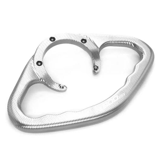 Pega passageiro CNC Z900RS - detalhe cores disponíveis: prateado, titânio, verde, laranja