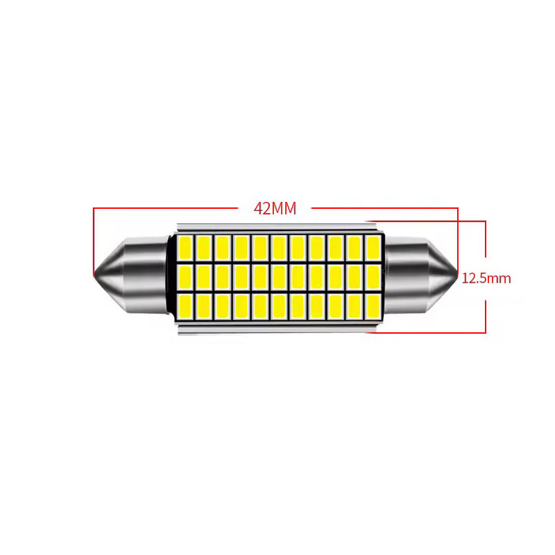 Load image into Gallery viewer, Conjunto lâmpadas CANBUS LED C5W C10W 6000K 12V
