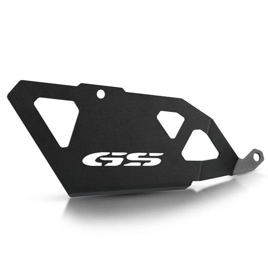 Proteção escape BMW R1250R Adventure alumínio CNC preto evita queimaduras