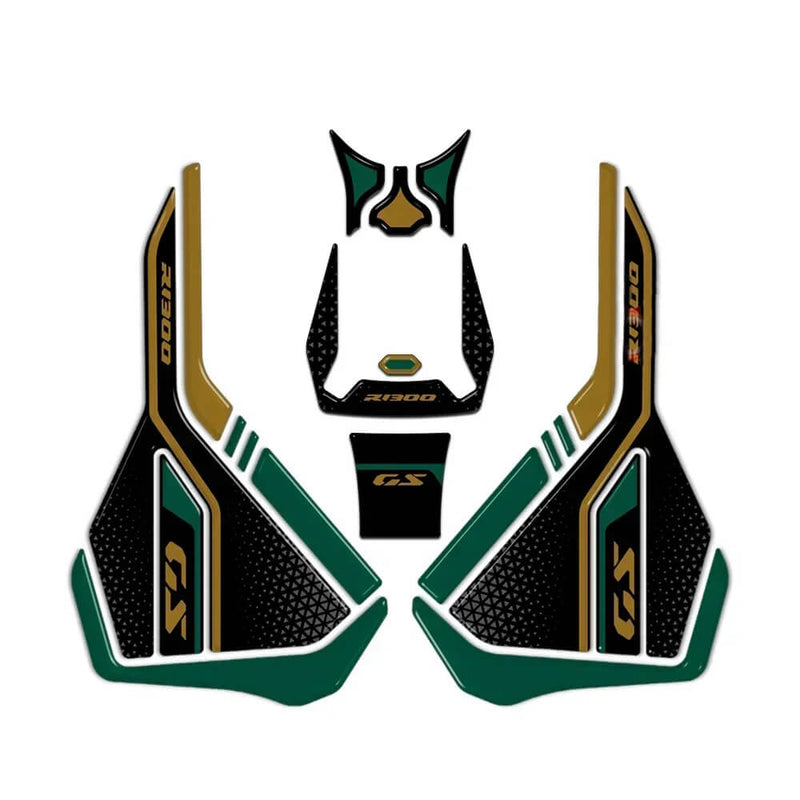 Load image into Gallery viewer, Autocolante protetor 3D depósito BMW R1300GS Adventure com impressão profissional durável
