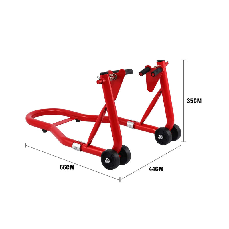 Load image into Gallery viewer, Cavalete universal para moto - Suporte dianteiro/traseiro capacidade 450kg
