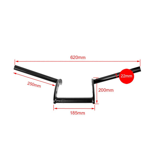 Guiador Universal Z-Bars 22 mm/25 mm - Estilo Retro