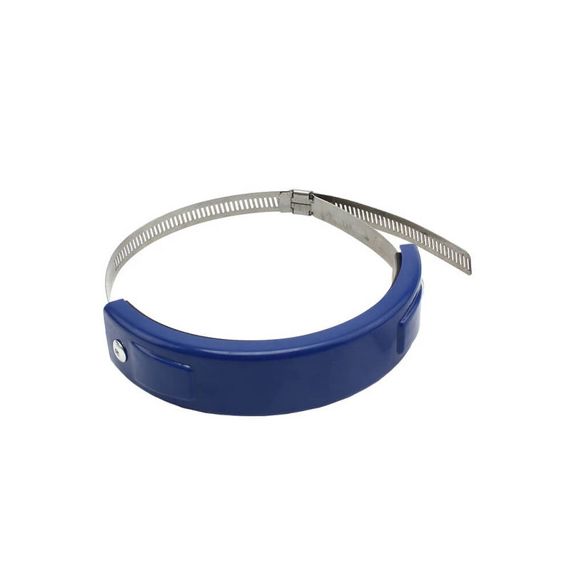 Carregue imagem no visualizador da galeriaAnel de proteção para escape de moto - Abraçadeira inox 100-160mm
