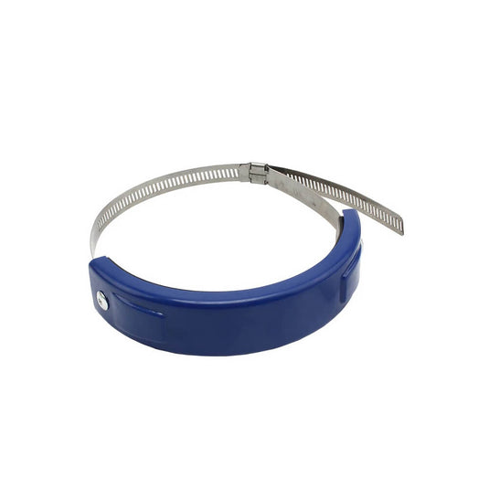 Anel de proteção para escape de moto - Abraçadeira inox 100-160mm