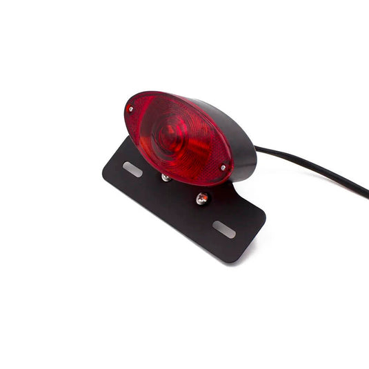 Farolim traseiro universal para moto - Com luz de matrícula