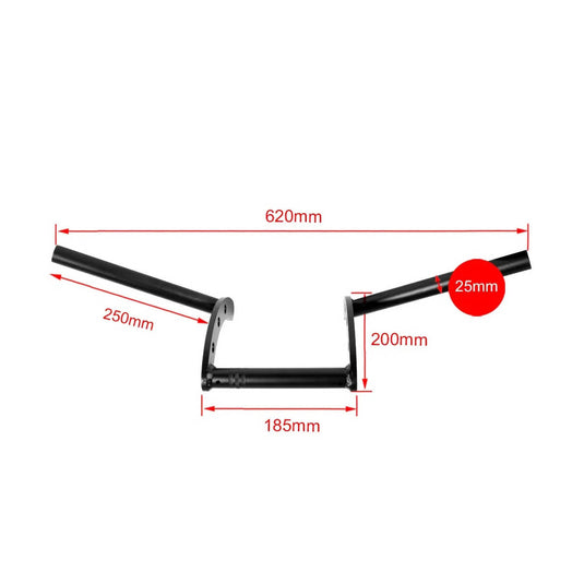 Guiador Universal Z-Bars 22 mm/25 mm - Estilo Retro