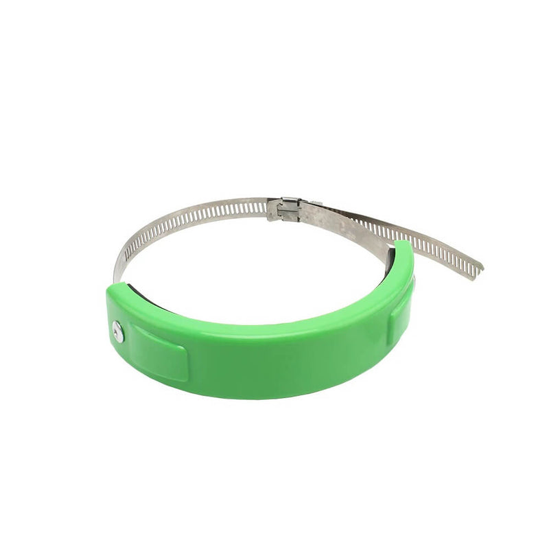 Carregue imagem no visualizador da galeriaAnel de proteção para escape de moto - Abraçadeira inox 100-160mm
