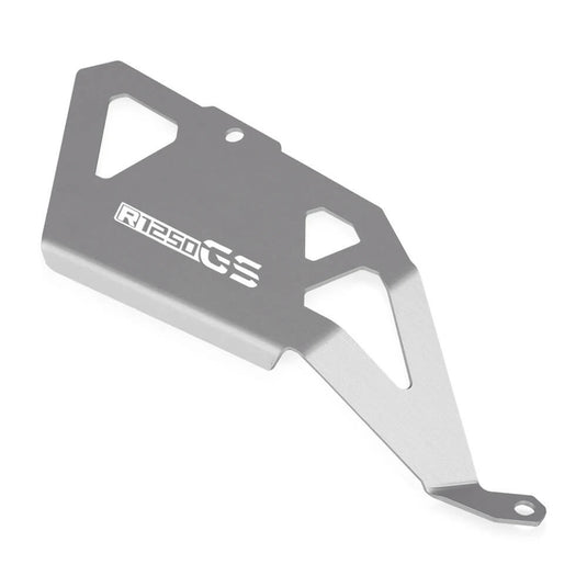 Proteção escape BMW R1250GS 2019-2021 alumínio cortado laser preto logo