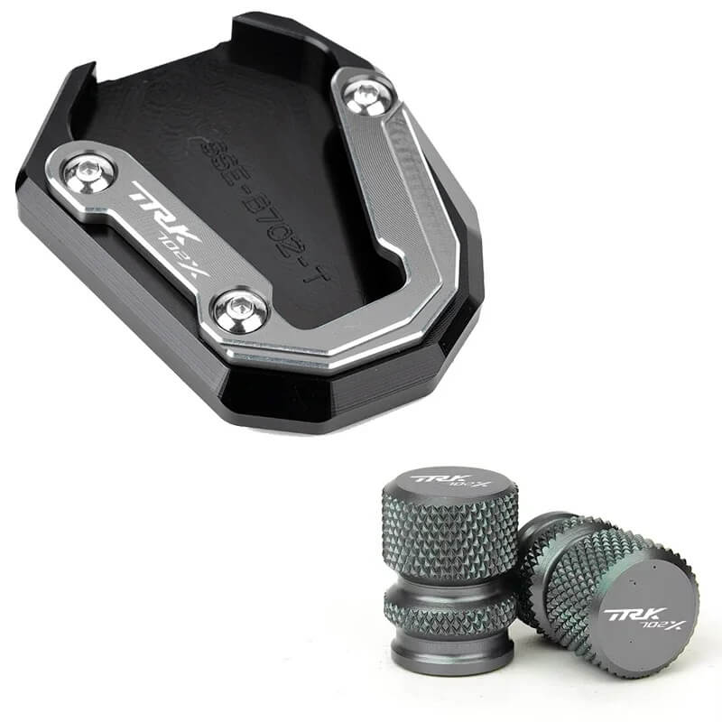 Load image into Gallery viewer, Apoio lateral alargado Benelli TRK 702X evita afundar superfícies macias asfalto terra relva
