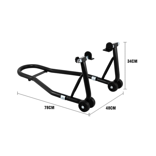 Cavalete universal para moto - Suporte dianteiro/traseiro capacidade 450kg