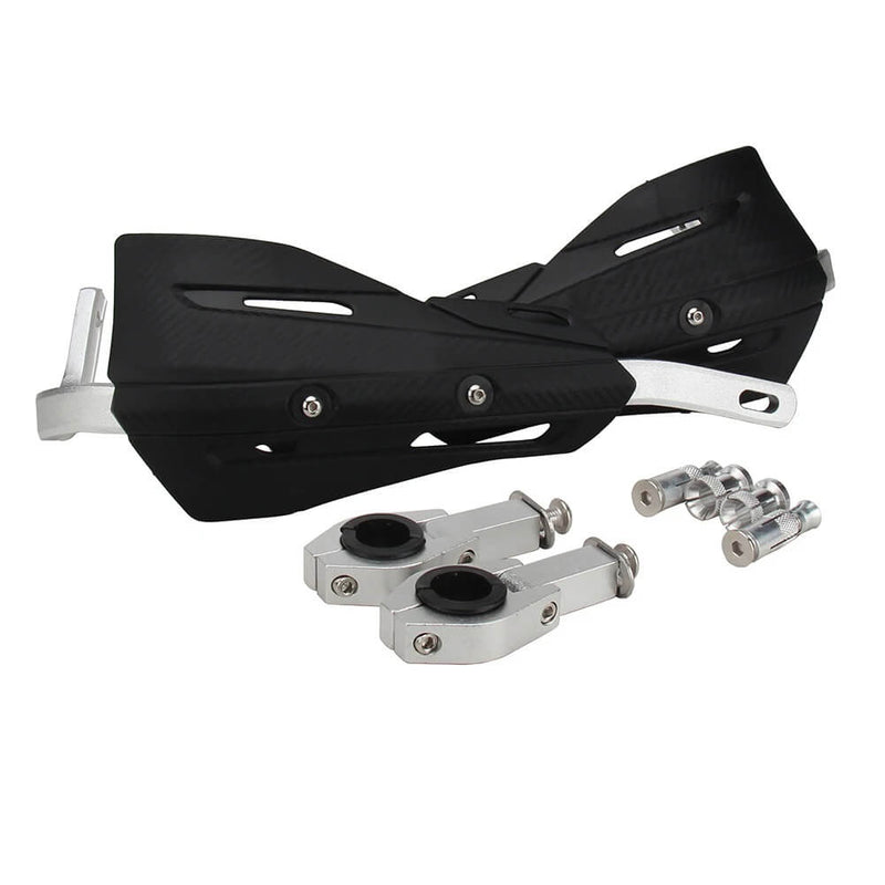 Carregue imagem no visualizador da galeriaProtetores de Mãos Universais 22-28mm Motocross Enduro - Suportes em Alumínio
