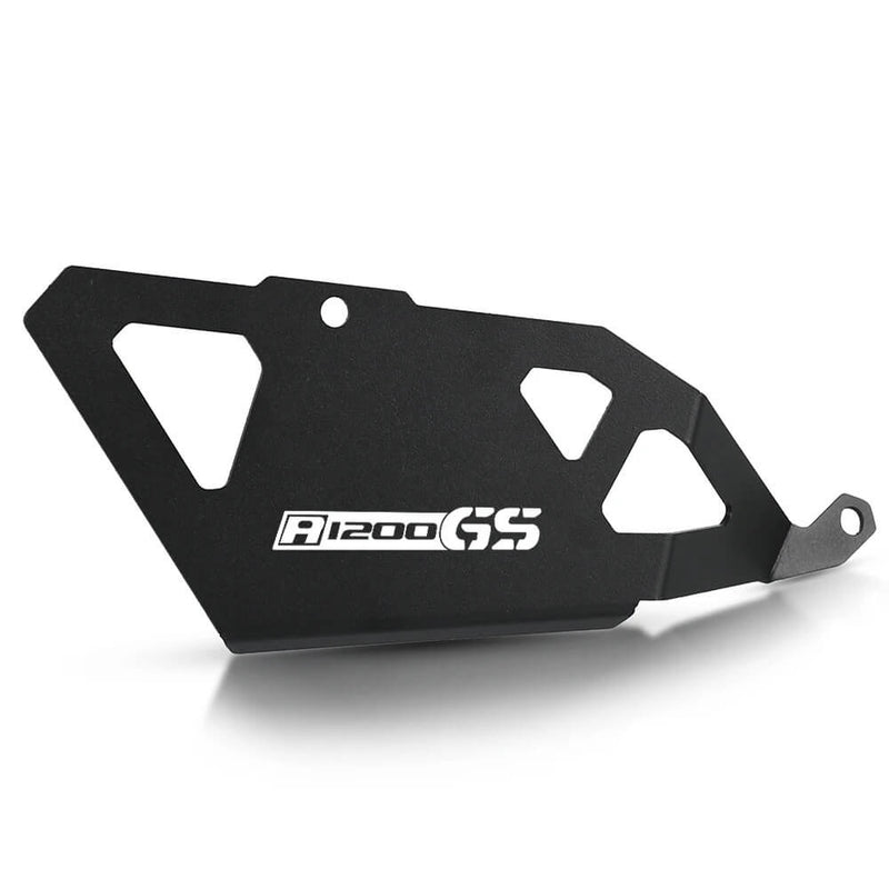 Load image into Gallery viewer, Proteção válvula escape BMW R1250GS preto com logo resistente impactos
