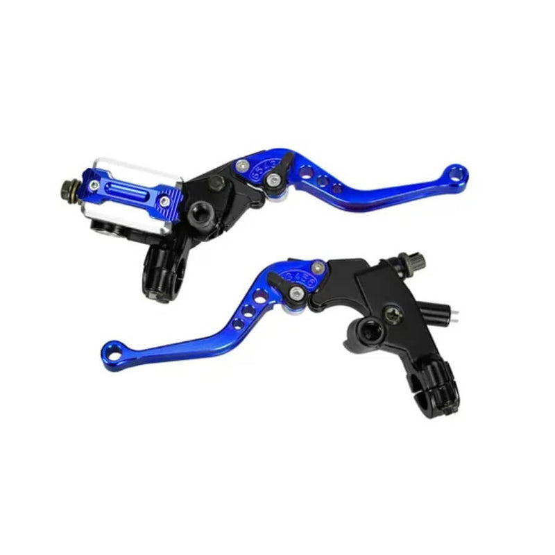 Carregue imagem no visualizador da galeriaManetes de travão e embraiagem ajustáveis universais 22 mm
