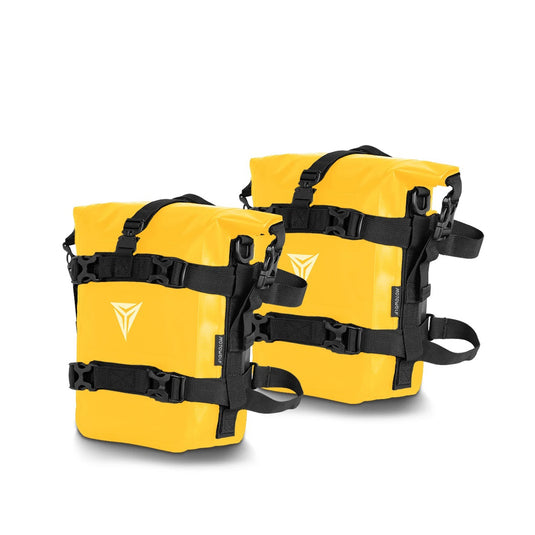 Saco lateral para motos 8L - Impermeável para barras de proteção