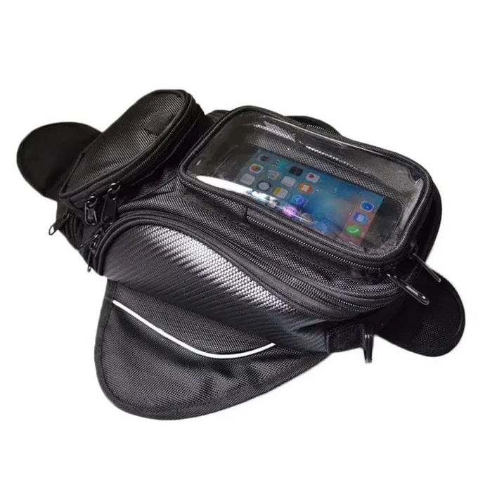 Bolsa magnética depósito telemóvel moto cafe racer