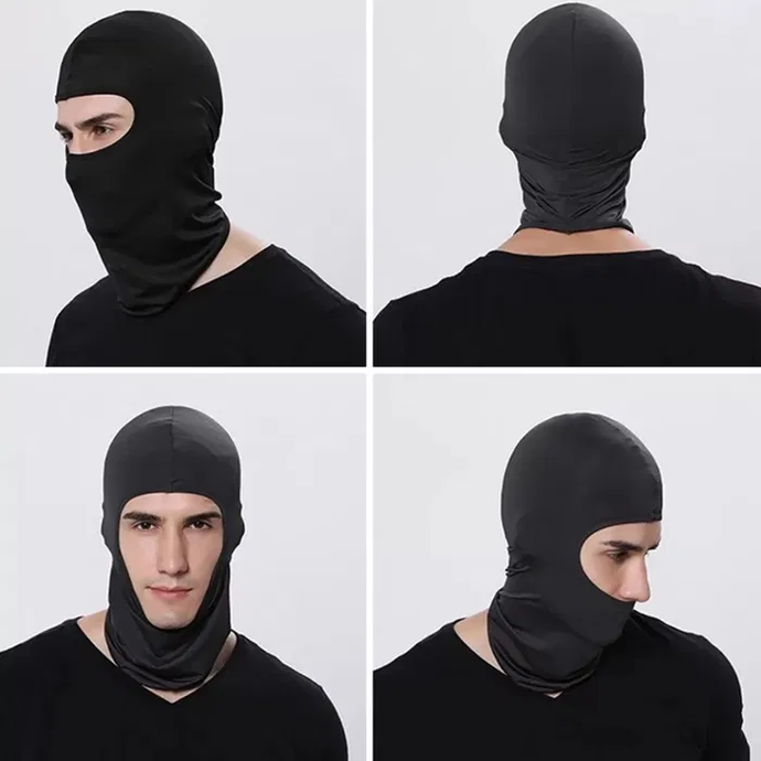 Balaclava multi-usos moto ciclismo cafe racer scrambler