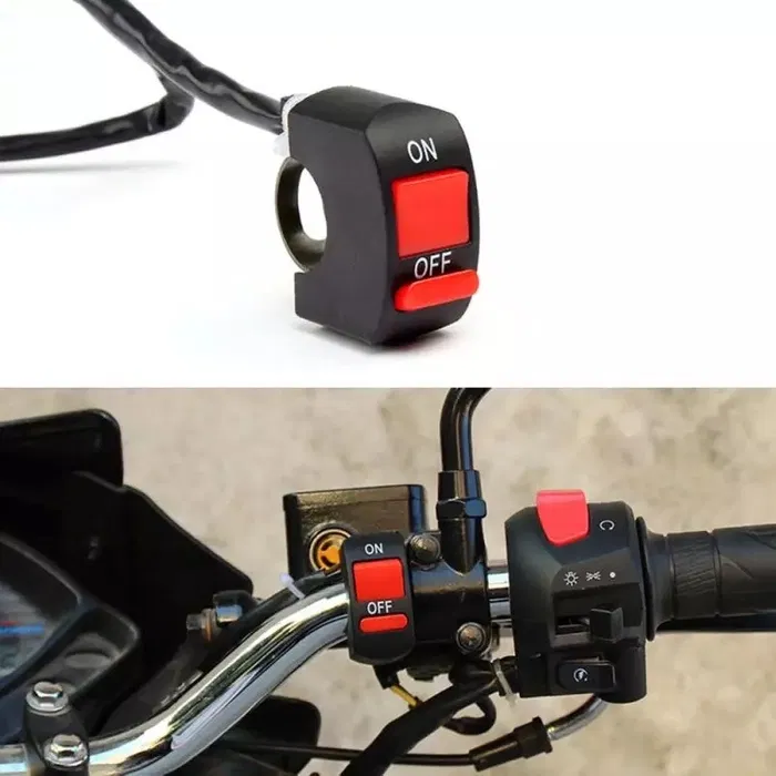 Carregue imagem no visualizador da galeriaInterruptor duas posições on/off faróis auxiliares moto

