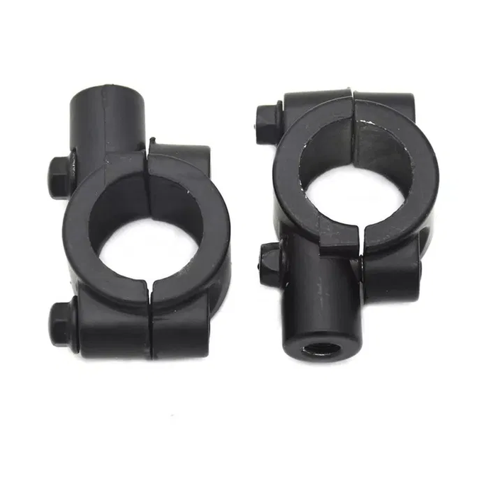 Suporte roscado espelhos haste moto M8 M10 chopper bobber cafe racer