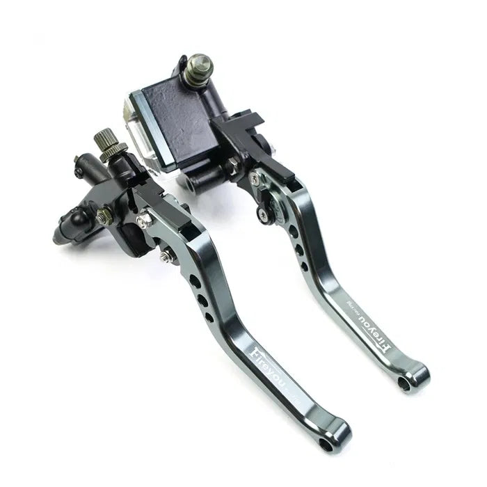 Load image into Gallery viewer, Manetes moto alumínio 22 mm universal cafe racer
