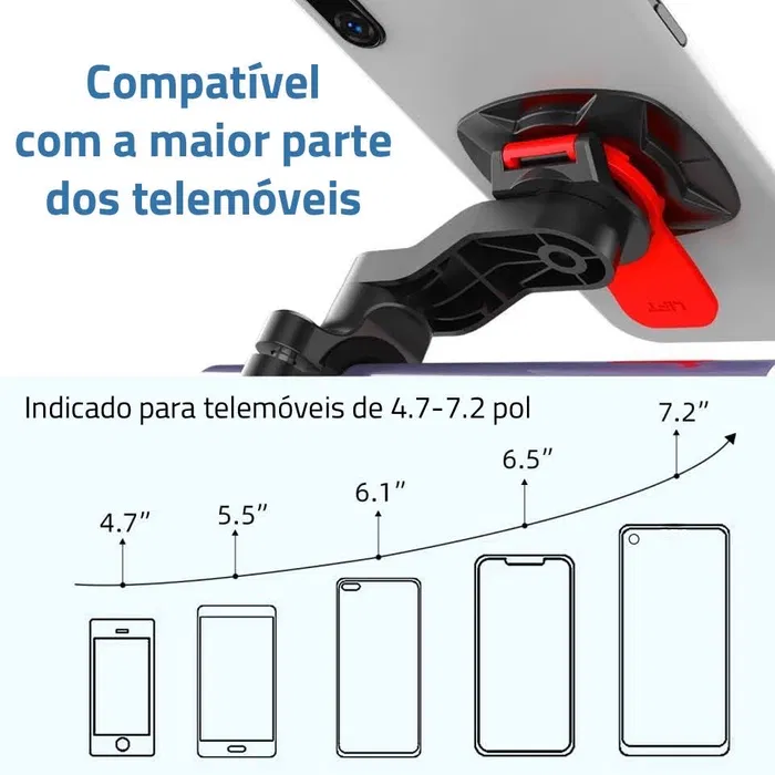 Load image into Gallery viewer, Suporte telemóvel universal compatível moto scooter bicicleta
