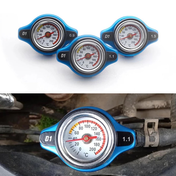 Tampas de radiador temperatura pressão